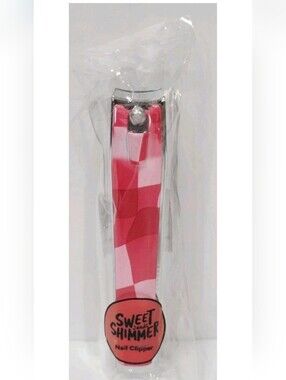 Ulta Sweet and Shimmer NAIL CLIPPER Red Pink Multi-Color Full Size Original New